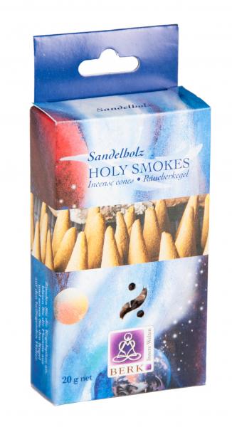 Sandelholz - Holy Smokes Räucherkegel - Berk